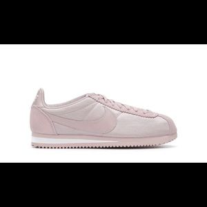 Velvet blush pink Nike Cortez
